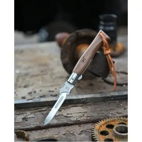 MAIN Italian Line Interchangeable Pocket Knife Brown