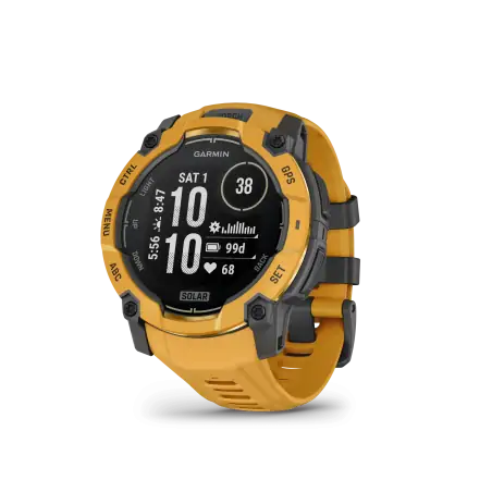 GARMIN Instinct 3 Solar 45mm Sunburst - 24 Ιnterest free installments
