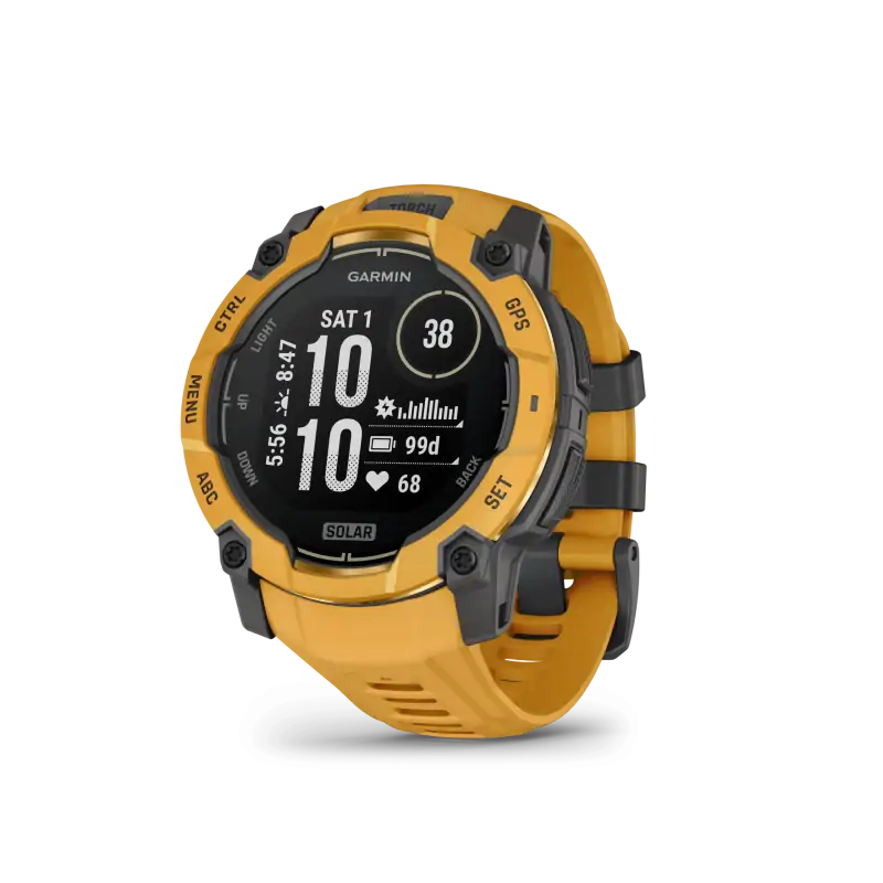 GARMIN Instinct 3 Solar 50mm Sunburst - 24 Άτοκες δόσεις GARMIN Instinct 3 Solar 50mm Sunburst - 24 Άτοκες δόσεις