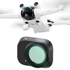 KampF Concept KF012035 CPL HD Φίλτρο για DJI Drone Mini 3 Pro amp Mini 3 Αδιάβροχο amp Ανθεκτικό στις Γρατζουνιές