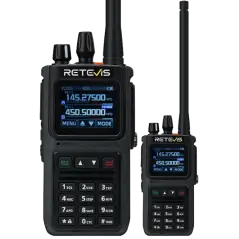 Retevis C1 Waterproof Noise Reduction 5W Dual Band Two Way Radio