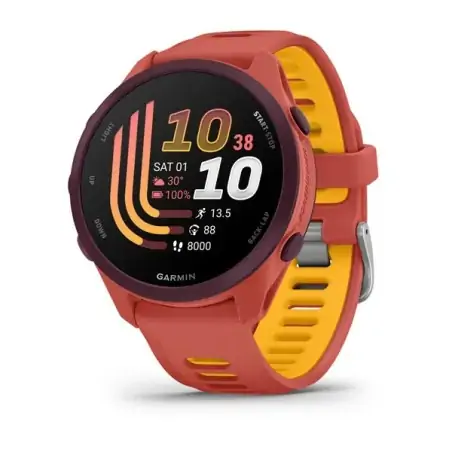 Garmin Forerunner 170 Music Red Pink with Red Pink/Mango Band - 12 interest free installments