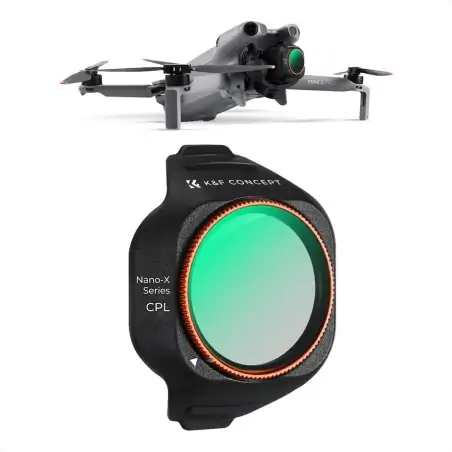 KampF Concept Circular Polarizers CPL Filter για το DJI Mini 5 Pro Drone KF020002