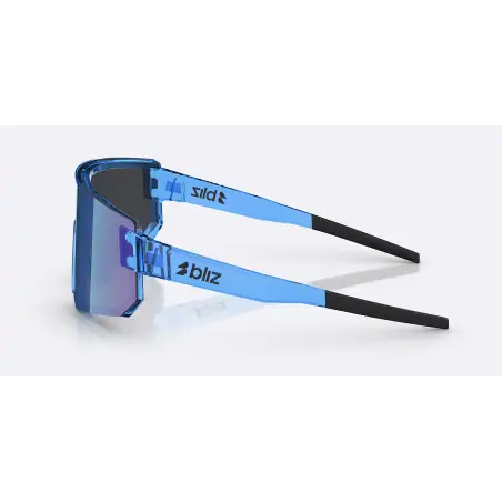 Bliz P005 Small Transparent Blue - Smoke W Blue Multi Lens