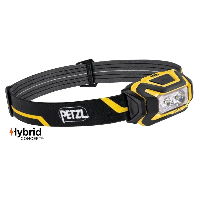 PETZL Headlamp Aria 2 Black/Yellow