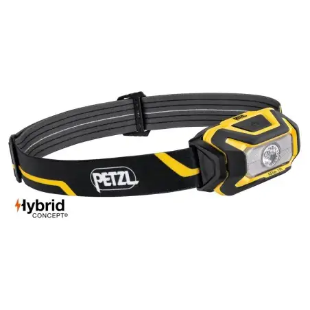 PETZL Headlamp Aria 1R Black/Yellow