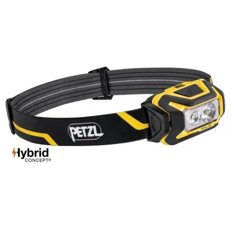 PETZL Headlamp Aria 2R Black/Yellow