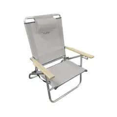 HUPA Chair SUNSET Recliner & Pillow - Light Grey