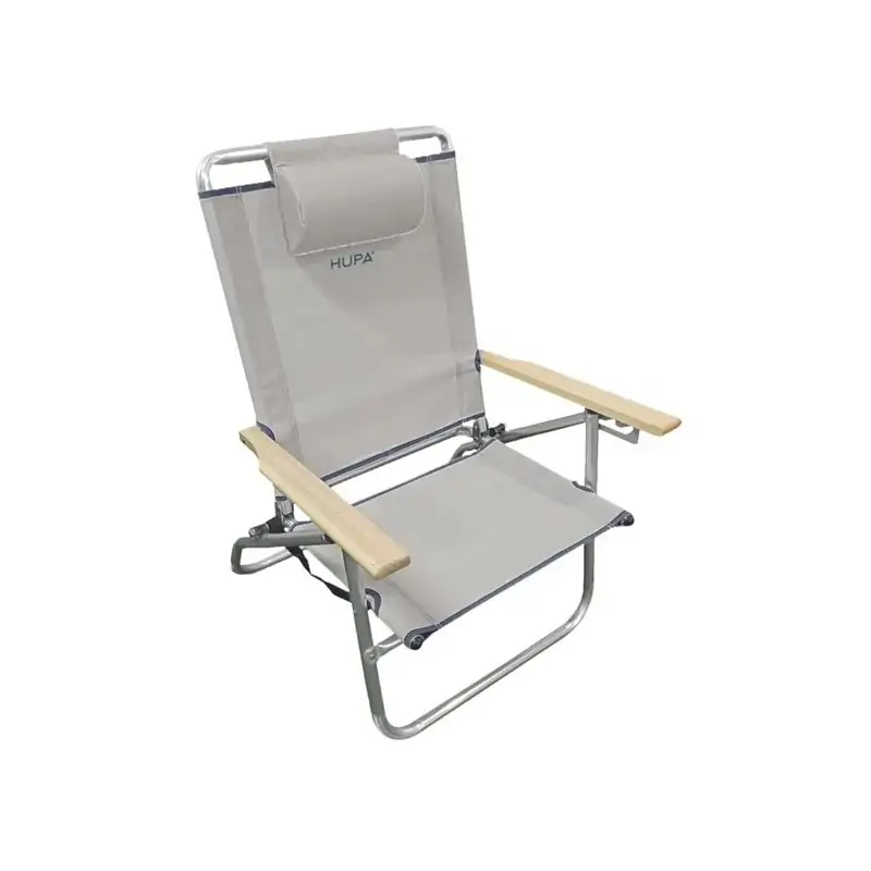 HUPA Chair SUNSET Recliner & Pillow - Light Grey HUPA Chair SUNSET Recliner & Pillow - Light Grey
