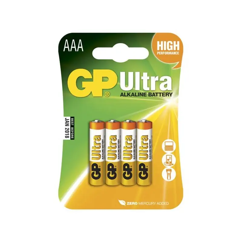 GP Ultra Alkaline Battery AAA