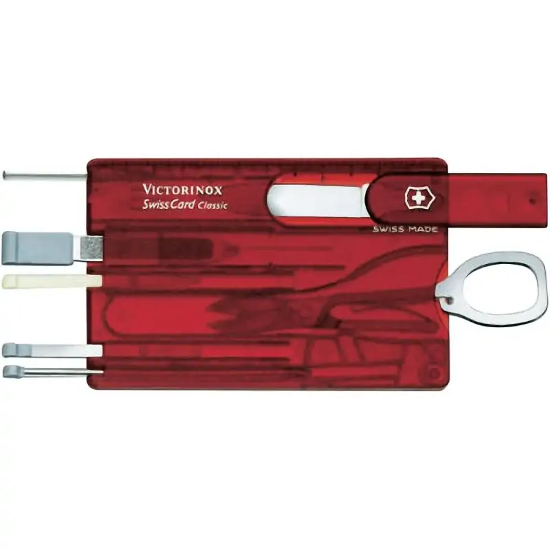 Victorinox SwissCard Classic Red