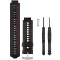 Garmin Forerunner 230/235/630 Black-Marsala Red Replacement Bands Garmin Forerunner 230/235/630 Black-Marsala Red Replacement Bands