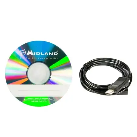 Midland PRG10 - Καλώδιο και Λογισμικό Προγραμματισμού