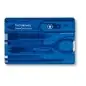 Victorinox SwissCard Classic Blue Trasparent