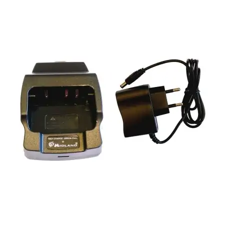 Midland Wall Adapter + Desktop Charger for G10
