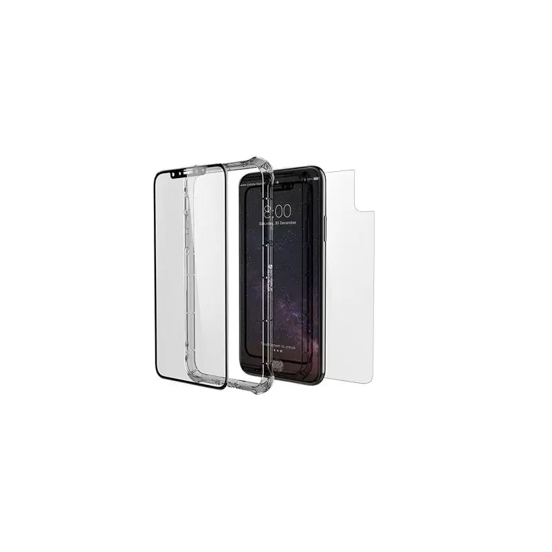 ZAGG InvisibleShield iPhone X Glass+ Contour 360 Full Case ZAGG InvisibleShield iPhone X Glass+ Contour 360 Full Case