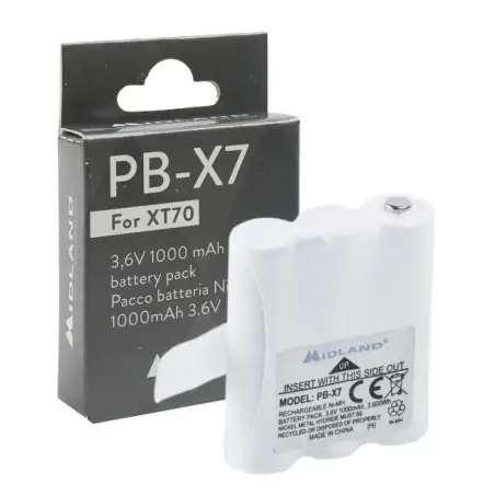 Midland PB-X7 1000mAh Ni-MH μπαταρία για XT70