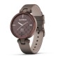 Garmin Lily™ Classic Dark Bronze & Paloma Leather Band - 12 interest free installments