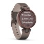 Garmin Lily™ Classic Dark Bronze & Paloma Leather Band - 12 άτοκες δόσεις