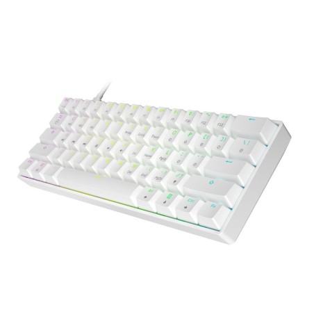 HK Gaming - GK61 US Layout - ( White, Gateron Yellow )