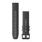 Garmin QuickFit 22 Slate Gray Silicone Band