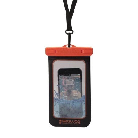 Seawag Waterproof Case Black/Orange for Smartphone