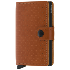 Secrid Miniwallet Perforated Cognac