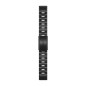 Garmin QuickFit 22 Vented Titanium Bracelet with Carbon Gray DLC Coating