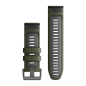 Garmin QuickFit 26 Moss/Graphite Silicone Band