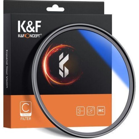K&F Concept 58mm Blue Multi-Coated UV Slim Filter