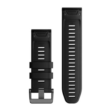 Garmin QuickFit 26 Black Silicone Band