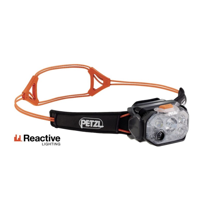 PETZL Headlamp Swift RL Black/Orange
