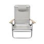 HUPA Chair SUNSET Recliner & Pillow - Light Grey