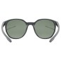 Uvex LGL 54 Black Matt/Mirror Green