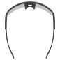 UVEX dyrt black matt / mirror silver