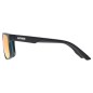 UVEX poise black matt / mirror red