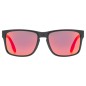 UVEX poise black matt / mirror red