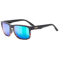 UVEX poise black-demi matt / mirror green