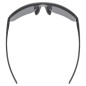 UVEX vectiv set black matt / mirror silver