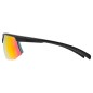 UVEX aerios black matt / mirror red