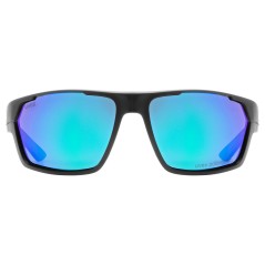 UVEX Sportstyle 233 P black matt / mirror green