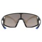 UVEX skyryse black matt / mirror blue UVEX skyryse black matt / mirror blue