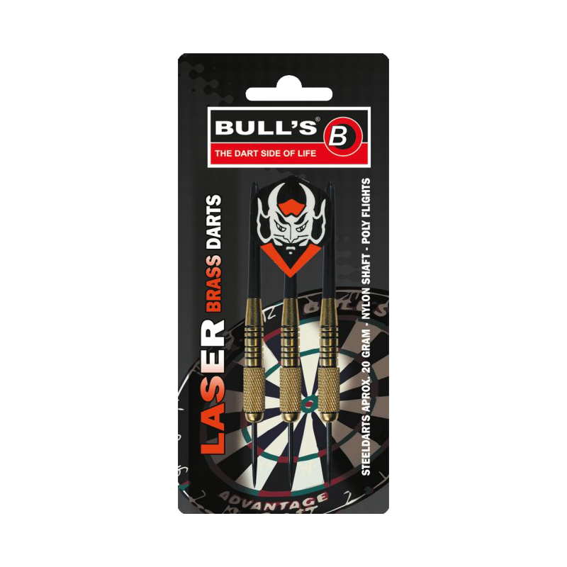 ΒΕΛΑΚΙΑ DART BULL'S Steel Darts Laser 20g