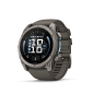 Garmin Fenix 9 51mm Amoled Sapphire Titanium Pebble Gray - 24 άτοκες δόσεις