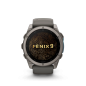 Garmin Fenix 9 51mm Amoled Sapphire Titanium Pebble Gray - 24 άτοκες δόσεις Garmin Fenix 9 51mm Amoled Sapphire Titanium Pebble Gray - 24 άτοκες δόσεις