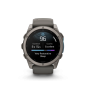 Garmin Fenix 9 51mm Amoled Sapphire Titanium Pebble Gray - 24 άτοκες δόσεις Garmin Fenix 9 51mm Amoled Sapphire Titanium Pebble Gray - 24 άτοκες δόσεις