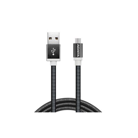 Adata Reversible microUSB Cable 2.4A Black